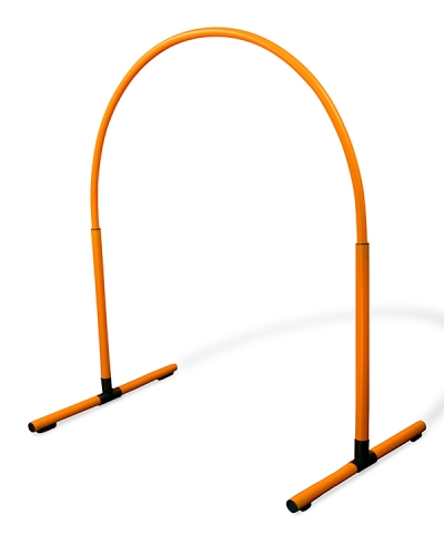 Hoopers-Bogen-Kunststoff orange