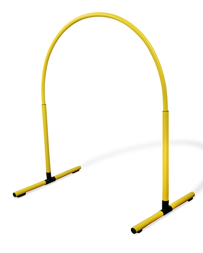 Hoopers-Bogen-Kunststoff gelb