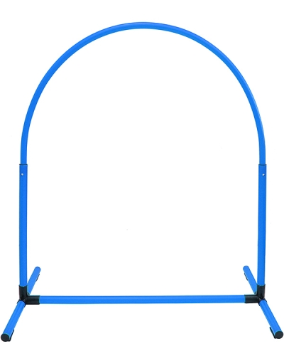 Hoopers-Bogen-Kunststoff-blau