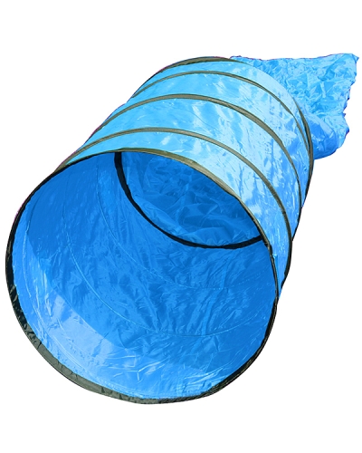 Sacktunnel blau