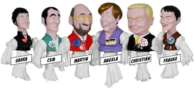 Hundespielzeug Politiker