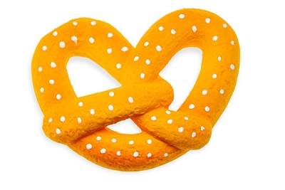 Brezel aus Latex
