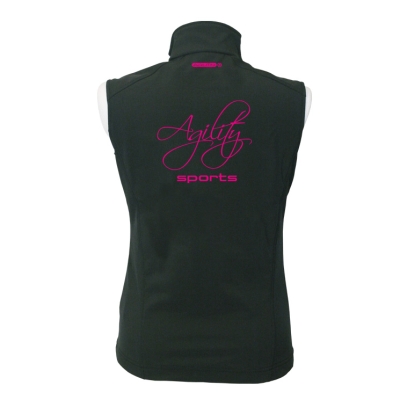 Softshell-Weste schwarz