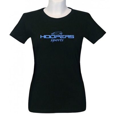 Hoopers-T-Shirt-schwarz-blau