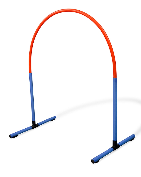 Hoopers-Bogen-Kunststoff blau