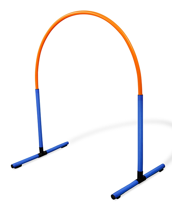 Hoopers-Bogen-Kunststoff blau