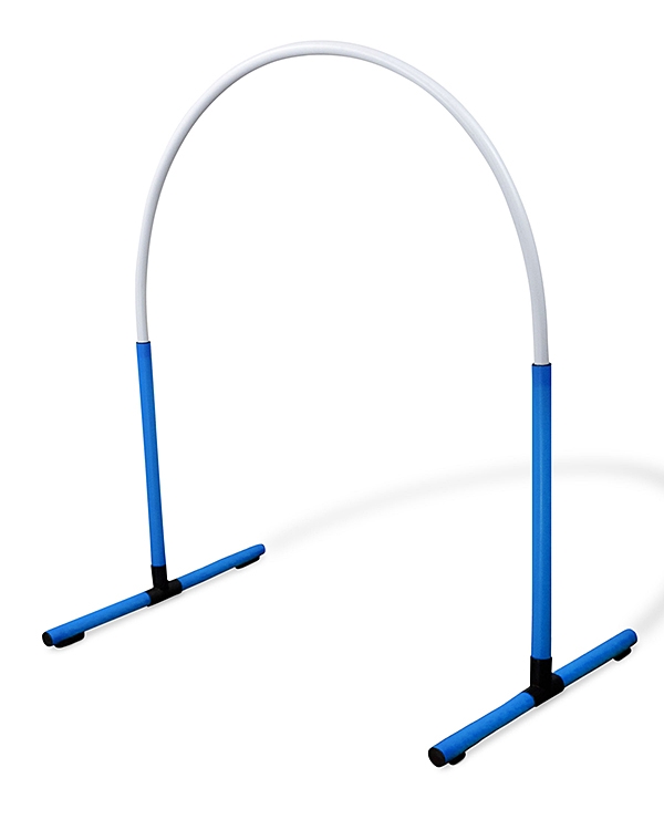 Hoopers-Bogen-Kunststoff blau