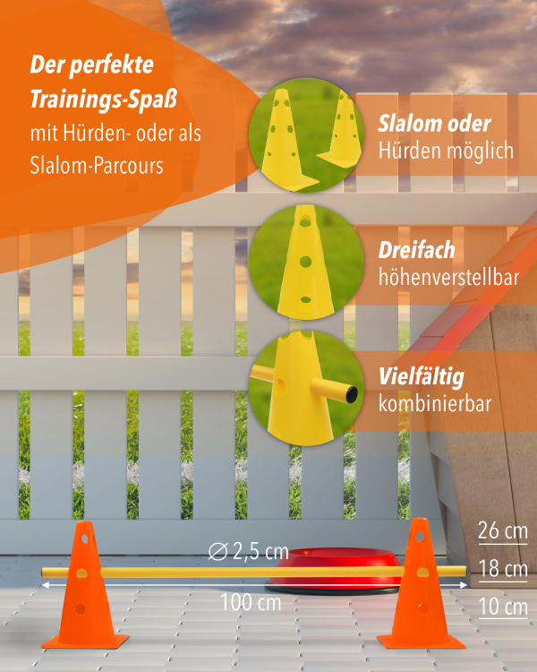Kegelhürde 5er Set