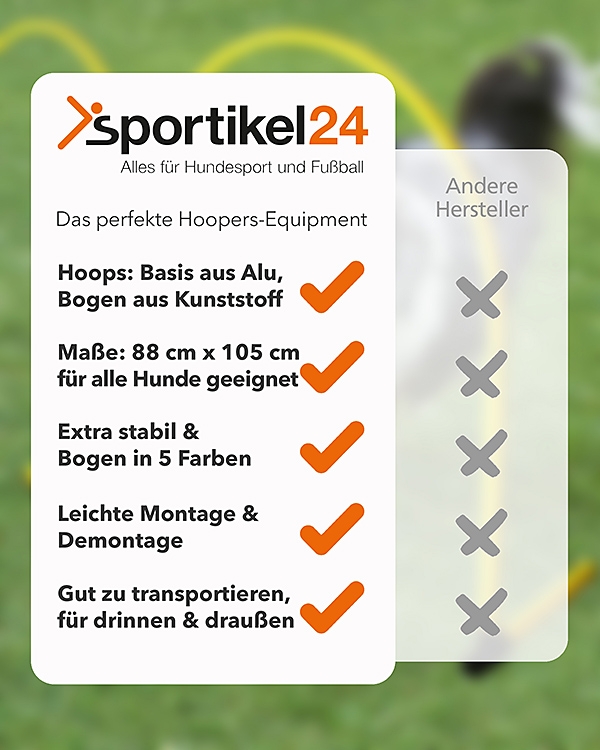 Hoopers-Bogen-Aluminium