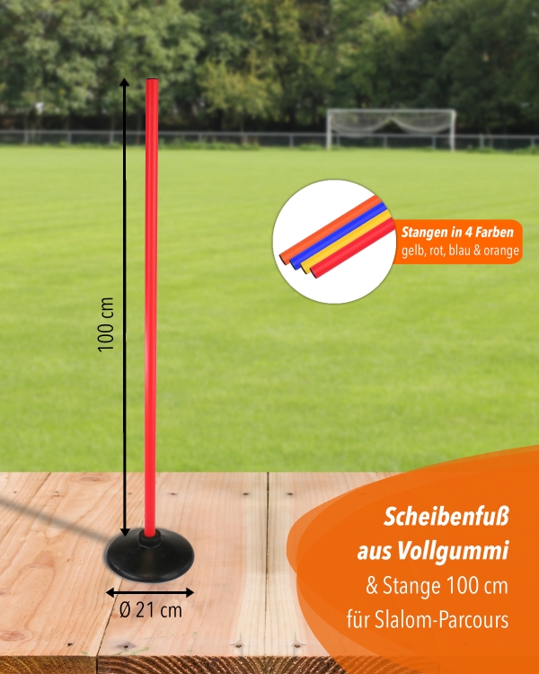 Scheibenfuß Slalomset