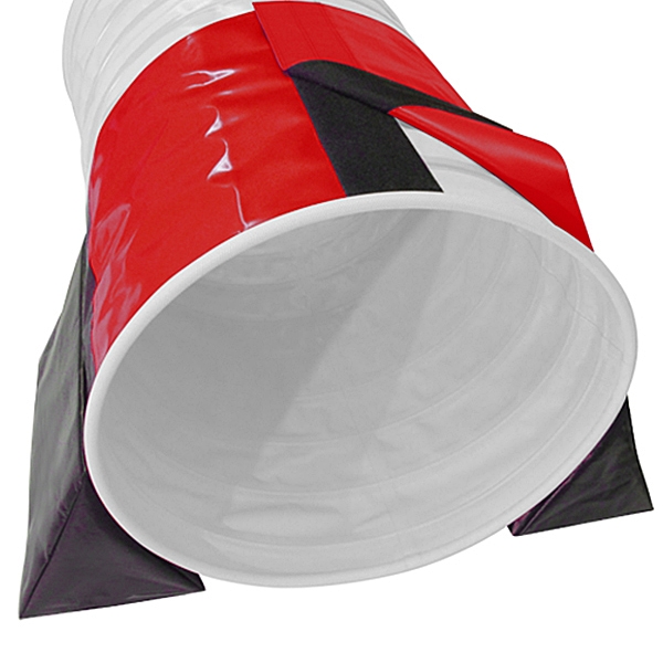 Dreieck-Sandtasche für Tunnel ø 80 cm