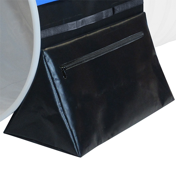 Dreieck-Sandtasche für Tunnel ø 80 cm